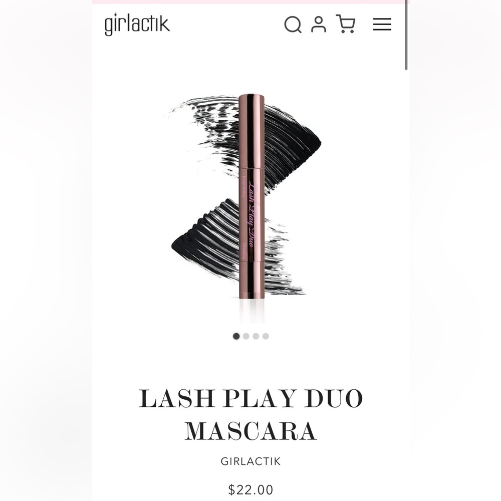 girlacktik Lash Play Duo Mascara - Lengthening and Detailing Double Ended Wand